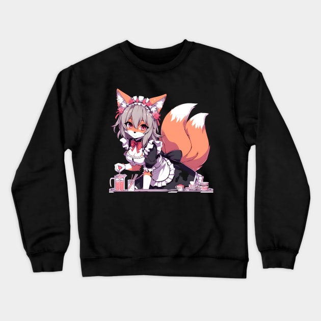 furryart Crewneck Sweatshirt by vaporgraphic